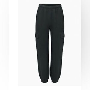Aritzia TNA Cozy Mega Fleece Jogger - Black - Size M
